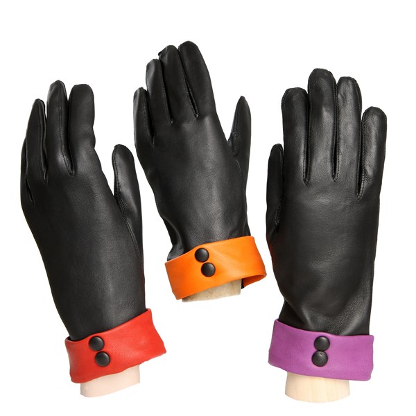 personalized leather gloves